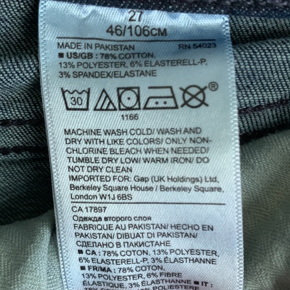 Banana Republic Dark Wash Skinny Jean - Picture 3 of 4